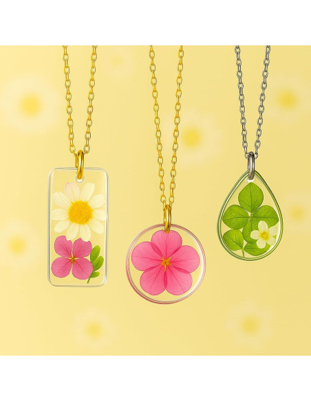 Moldes de Joyería de Silicona Najdeiuyt - 38 Cavidades para Resina