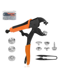 Kit de Herramienta de Botón a Presión YXGOOD con 50 Botones