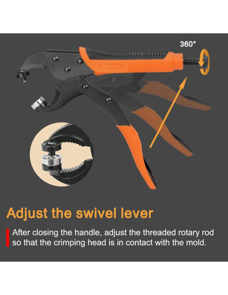 Kit de Herramienta de Botón a Presión YXGOOD con 50 Botones