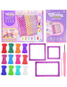 Kit de Telar KITHAVEN para Niños y Adultos - Manualidades DIY 2