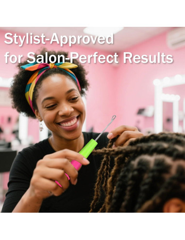 Ganchos de Crochet Tzwhwcx 5mm y 7mm - Acero Inoxidable