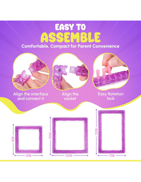 Kit de Telar KITHAVEN para Niños y Adultos - Manualidades DIY