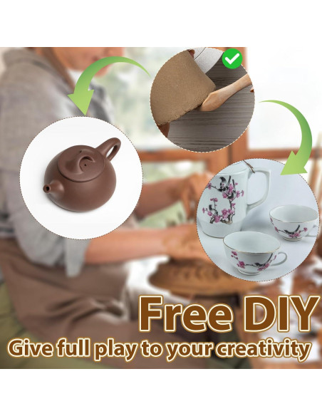 Juego de 10 Herramientas de Modelado de Arcilla JIYIN 15 cm