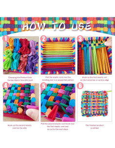 Kit de Telar para Sujetadores Bokynu 01 - Manualidades Creativas 2