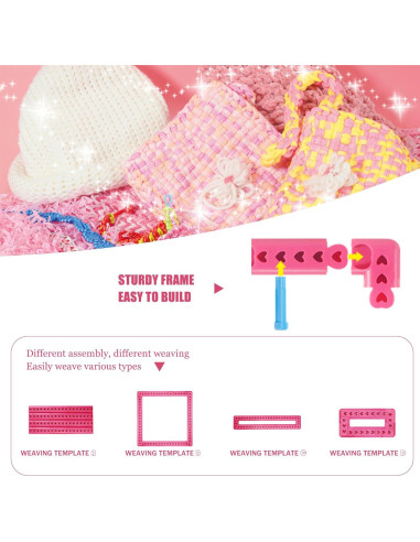 Kit de Telar para Sujetadores Bokynu 01 - Manualidades Creativas