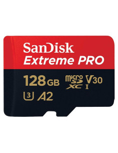 Tarjeta MicroSD SanDisk Extreme PRO 128GB 200MB/s A2 UHS-3