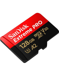 Tarjeta MicroSD SanDisk Extreme PRO 128GB 200MB/s A2 UHS-3 2