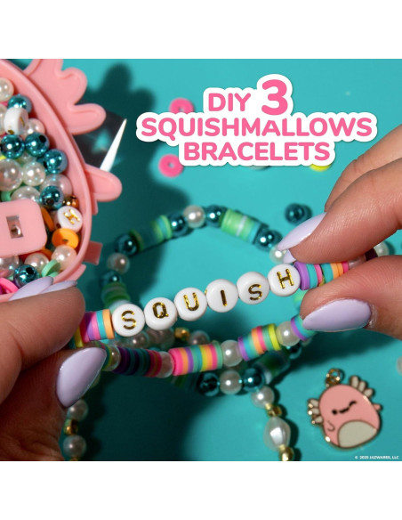 Kit de Pulseras de Amistad Squishmallows Archie el Axolote Kit de Pulseras de Amistad Squishmallows Archie el Axolote