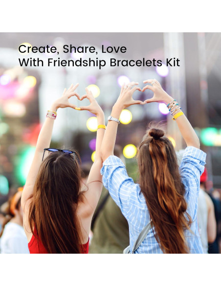 Kit de Fabricación de Pulseras Beadact - 8200 Piezas Multicolor