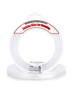 Hilo de Pesca Transparente Acejoz 200m 0.45mm 18kg Nylon