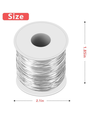Alambre de Acero Inoxidable 304 20 Gauge 50m - Resistente a la Oxidación