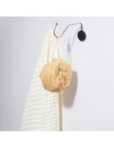 Esponja de Lufa Natural Exfoliante - Bola de Baño 2 Unidades