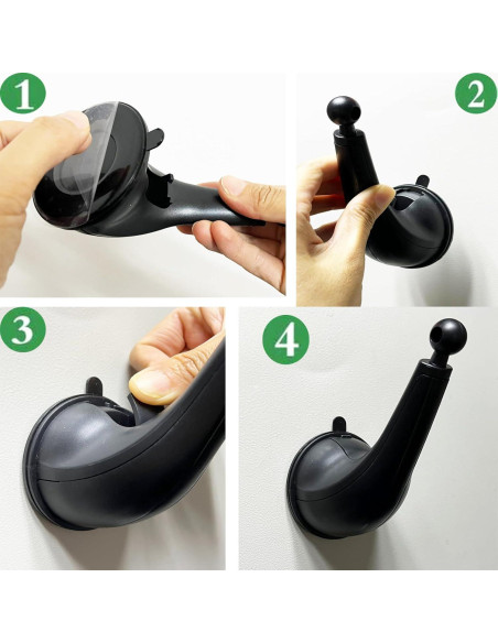 Paquete de 2 Ganchos para Comedero de Aves Pmsanzay - Autoadhesivos