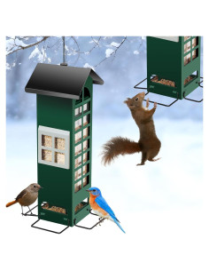 Comedero para Aves THKFUL a Prueba de Ardillas 1.13 kg