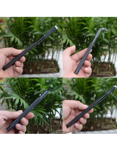 Juego de Herramientas para Bonsai 9 Piezas Acero Manganeso