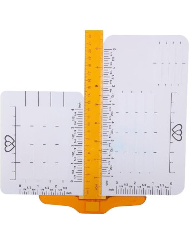 Plantillas de Dirección para Sobres DIY 8 Piezas Transparente