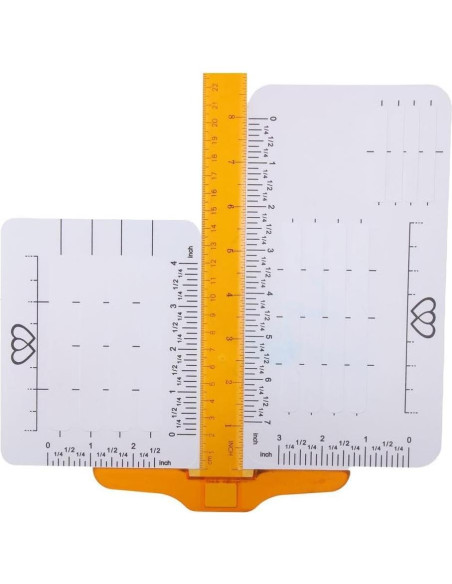 Plantillas de Dirección para Sobres DIY 8 Piezas Transparente