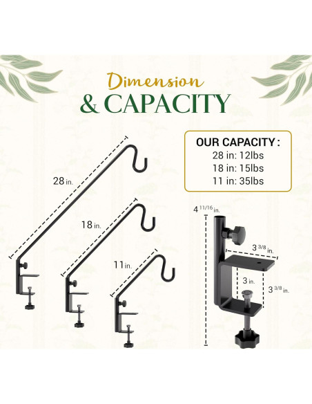 Soporte para Comedero de Aves Idzo 11" Acero Resistente