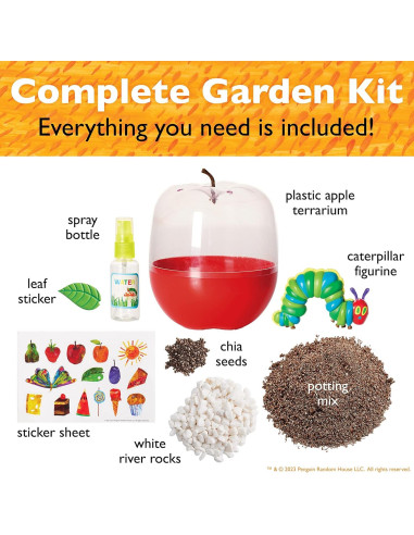 Kit de Terrario Creatividad para Niños El Muy Hambriento Oruga