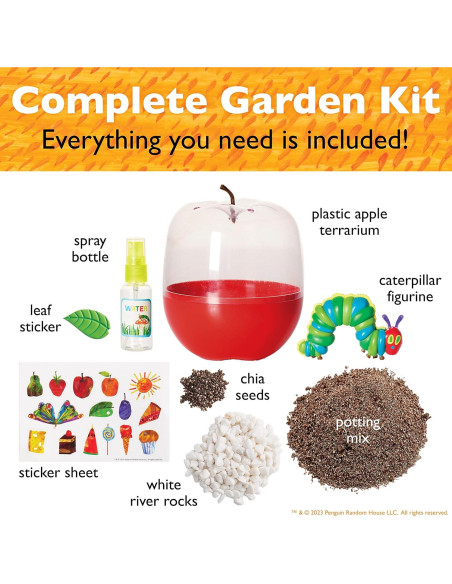 Kit de Terrario Creatividad para Niños El Muy Hambriento Oruga