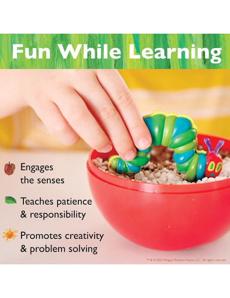 Kit de Terrario Creatividad para Niños El Muy Hambriento Oruga