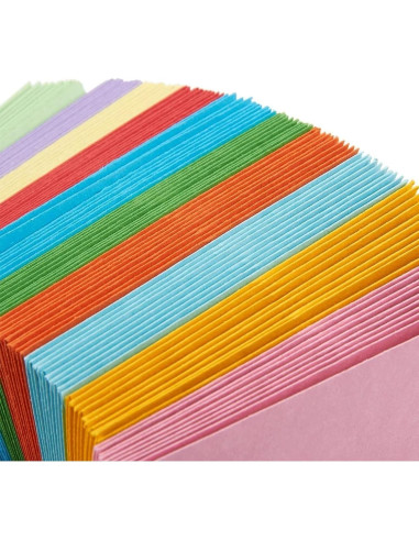 Sobres Mini Juvale - 100 Unidades Multicolor 10.16x6.86 cm