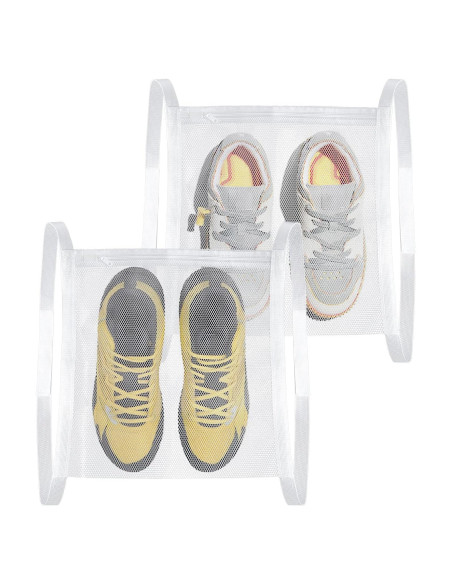 2 Bolsas de Secado para Zapatos LIQWEI 40x40cm Malla Reutilizables