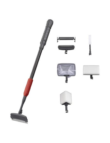 Kit de Limpieza para Acuarios Wave Point 5 en 1 con Mango Telescópico