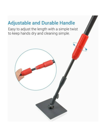 Kit de Limpieza para Acuarios Wave Point 5 en 1 con Mango Telescópico