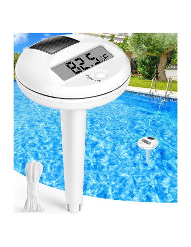 Termómetro Digital Solar FirstE para Piscina Flotante IP68
