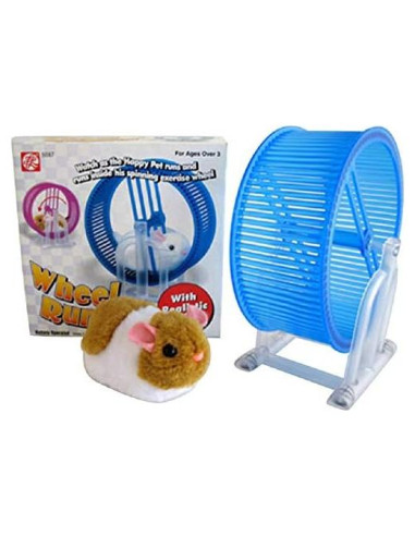 Juguete Rueda Corredora Hamster ABL 16.5 cm para Niños 3+