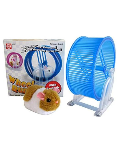 Juguete Rueda Corredora Hamster ABL 16.5 cm para Niños 3+