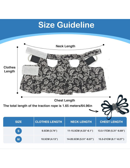 Arnés y Correa Ajustable HOKABLE para Mascotas Pequeñas S