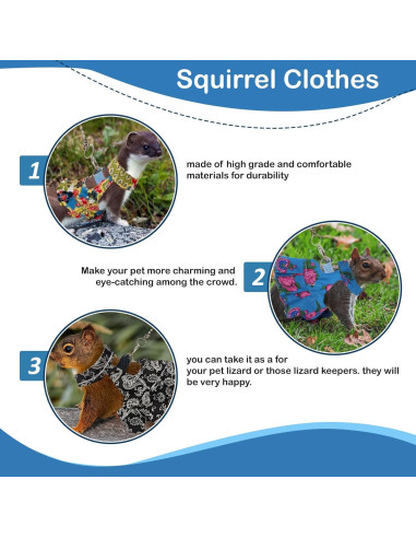 Arnés y Correa Ajustable HOKABLE para Mascotas Pequeñas S