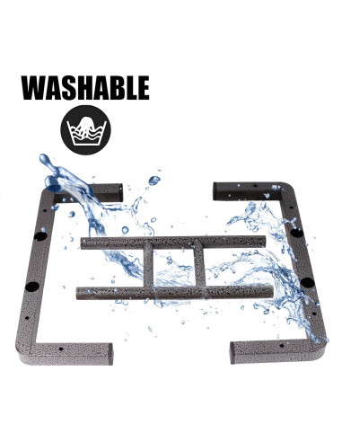 Perch de Entrenamiento para Aves Grandes Halinfer - Escalera de Metal y Madera