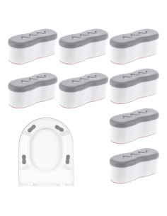 8 Amortiguadores Universales para Asiento de Inodoro HJZHII