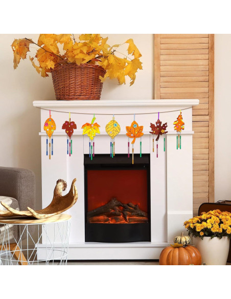 Kit de Campanas de Viento de Otoño DECYOOL 14 Piezas DIY