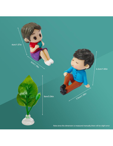 Decoración de Acuario Cyrading Barco Flotante 15x10 cm