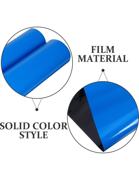 Fondo de Acuario Doble Cara Hemobllo 30x52 cm Azul Negro