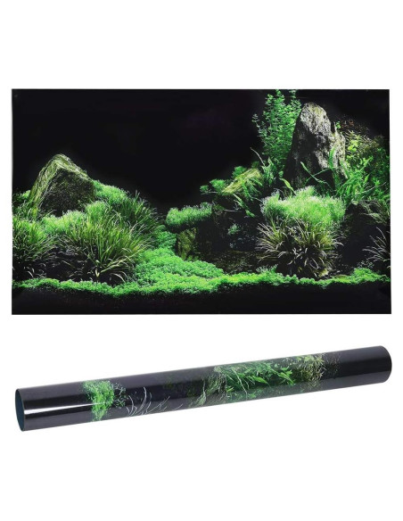 Pegatina Acuario Hierba de Agua PVC 61x30cm Andraw