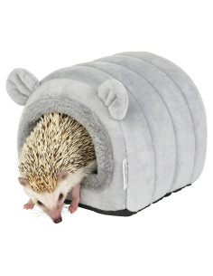 Cueva Nido para Hámster y Erizo YOGURTCK Gris 18x17x14 cm