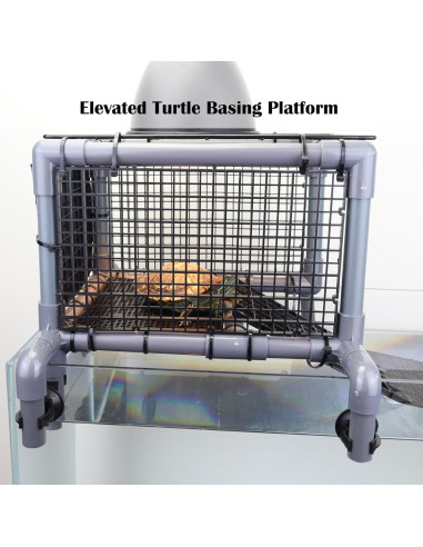 Plataforma de Sol para Tortugas MLONDHSU 30cm x 33cm