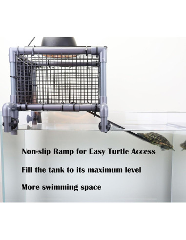 Plataforma de Sol para Tortugas MLONDHSU 30cm x 33cm
