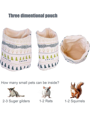 Bolsa de dormir colgante FiboPawer para planeadores y ratas