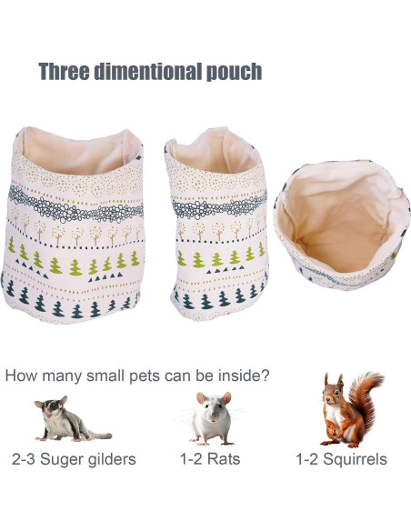 Bolsa de dormir colgante FiboPawer para planeadores y ratas