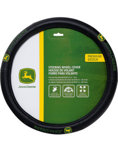 Cubierta de Volante John Deere Deluxe 14.5-15.5" Plasticolor 2