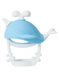 Mordedor de Silicona PandaEar Ballena para Bebés 0-12 Meses