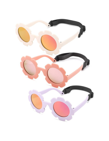 Gafas de Sol Polarizadas Flexibles COASION para Bebés 0-12 Meses
