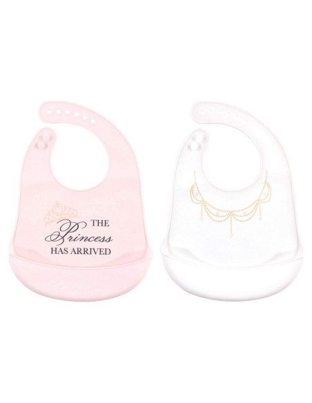 Baberos de Silicona Unisex Pequeño Tesoro - Talla Única