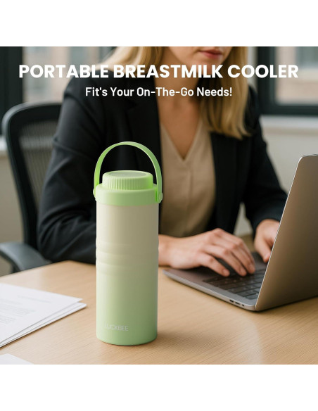 Enfriador de Leche Materna LUCKBEE MC001-G 16oz con LCD